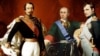 Наполеон III, Владимир Путин и Наполеон I, коллаж
