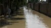 تصویر از جاری شدن سیلاب ها 