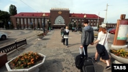 Железнодорожный вокзал в Калининграде (Архивное фото)
