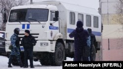 В Бахчисарае задержали крымского адвоката Эмиля Курбединова (фотогалерея)