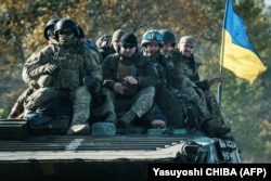 Украинские военные в Новостепановке Харьковской области, 19 сентября 2022 года