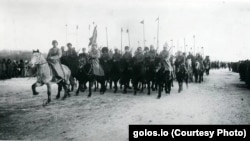 Красноармейцы в Сибири. Фото времен Гражданской войны