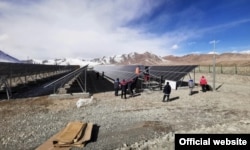 Солнечная электростанция в Таджикистане