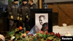 Мемориал Алексею Навальному в Москве, 1 марта 2024 года