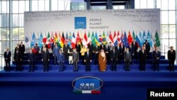 Cаммит лидеров G20 в Риме, 30 октября 2021 года