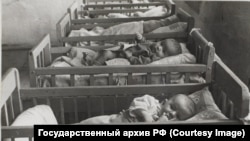 Дом ребенка Каргопольского ИТЛ, 1945. ГА РФ