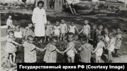 "Дом ребенка Каргопольского ИТЛ", 1945, ГА РФ
