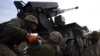 Артилеристи от 43-та отделна механизирана бригада на Въоръжените сили на Украйна обстрелват руска позиция със 155-милиметрова самоходна гаубица 2С22 "Богдана" в Харковска област на 21 април 2024