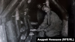 Шахтеры Кузбасса, начало 20 века, фото из книги "Угольный Кузбасс"