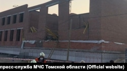 Строящаяся школа в Томске