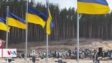 Ucrania recuerda a sus víctimas y recibe el respaldo de aliados de occidente