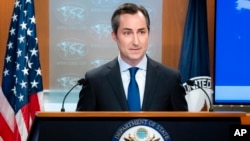 امریکی محکمہ خارجہ کے ترجمان میتھیو ملر۔ فائل فوٹو