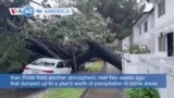 VOA60 America - Another powerful storm swamps California with heavy rainfall