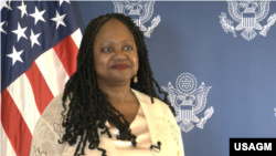 Under Secretary Bonnie Jenkins during an exclusive on-camera commentary during UNGA High-level Week.