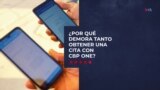 ¿Por qué demora tanto obtener una cita con CBP One?