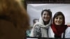  ٹوئٹر پر پوسٹ کی گئی ایرانی صحافی خواتین ، نیلوفر حمیدی اور الٰھہ کی ایک تصویر فوٹو اے ایف پی۔ 
