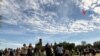 Cientos de personas en Washington se reunieron para ver el eclipse solar.&nbsp;