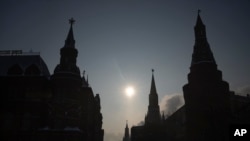 Красная площадь в Москве во время выступления Владимира Путина (архивное фото)
