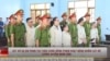 A court in Gia Lai, Vietnam on April 23, 2024 announced sentences on a group of 10 individuals engaging in activities aimed at overthrowing the people's administration under Article 109 of the Criminal Code. Photo Screenshot ANTV.