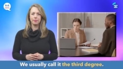 English in a Minute: The Third Degree