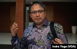 Direktur Timur Tengah Kemlu RI, Bagus Hendraning Kobarsyih. (VOA)