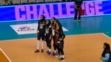 مسابقه تیم‌های ملی والیبال زنان ایران و ژاپن در رقابت‌های قهرمانی آسیا