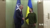 Потік зброї та боєприпасів до України зростатиме – пообіцяв у Києві Єнс Столтенберг. Відео