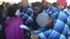 Mourners attend a mass funeral in Molepololefor, Gaborone, Botswana, May 4, 2024, for the 45 Botswana nationals who were killed in a bus crash in South Africa. 
