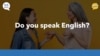 [VOA 발음연습] 영어를 할 줄 아세요?