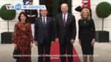 VOA60 America - US President Joe Biden welcomes Japanese PM Fumio Kishida for official state visit