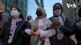 親巴勒斯坦示威席捲美國大學校園白宮呼籲抗議活動維持和平