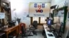 FILE - The recording studio at the office of online media outlet Voice of Democracy (VOD) is pictured in Phnom Penh, Feb. 13, 2023, after Cambodian Prime Minister said VOD would have its operating license revoked.