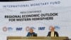 Fondo Monetario Internacional ofrece su perspectiva de crecimiento económico para el Hemisferio Occidental el 19 de abril de 2024 en Washington.