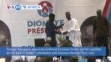 VOA60 Africa - Senegal: Opposition leader Sonko, presidential candidate Faye are frontrunners