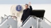 U.S. Secretary of State Antony Blinken disembarks from his plane as he arrives to attend the third Summit for Democracy, at Osan Air Base, in Pyeongtaek, South Korea, March 17, 2024.