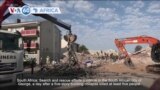 VOA60 Africa - Search continues for survivors of building collapse in South Africa