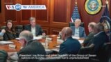 VOA60 America - Top officials in Washington attempting to avoid widening war in the Middle East