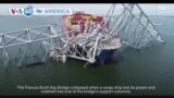 VOA60 America - Six workers missing after Baltimore bridge collapse presumed dead
