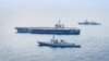 미한일, 제주 남방서 북한 잠수함 대응 해상훈련…미 항모 참가