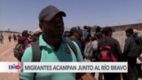 Aumenta la cantidad de migrantes que llegan en tren a la frontera norte de México