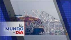 El Mundo al Día: Colapsa uno de los puentes más transitados en Estados Unidos por el impacto de un barco
