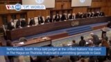 VOA60 World- South Africa told judges at the United Nations’ top court in The Hague on Thursday that Israel is committing genocide in Gaza