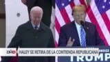 Biden y Trump, los ganadores del supermartes