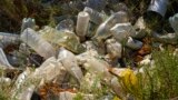 In this file photo, plastic bottles and other garbage are seen next to a beach at Fiumicino, Italy, near Rome, Saturday, Aug. 15, 2020. (AP Photo/Andrew Medichini, File)