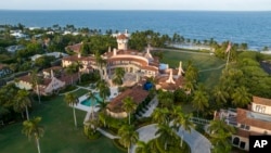 Hình ảnh chụp từ trên không dinh thự Mar-a-Lago của Tổng thống Donald Trump vào ngày 10 tháng 8 năm 2022, ở Palm Beach, bang Florida.
