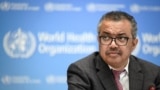 World Health Organization chief Tedros Adhanom Ghebreyesus.