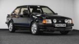 A 1985 Ford Escort RS Turbo S1 car formerly driven by the late Princess Diana, offered for sale via Silverstone Auctions on August 27, 2022, is seen in this undated handout photo taken in an unknown location. (Silverstone Auctions /Handout via REUTERS)