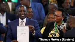 KENYA-ELECTION/RESULTS - WILLIAM RUTO, president-elect of Kenya 