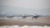 Архивное фото: американские истребители F-16 принимают участие в учениях Vigilant Ace в Южной Корее, 6 декабря 2017 года 