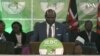 Independent Electoral And Boundaries Commission chairman Wafula Chebukati Announcing Kenya's Presidential Election Results
